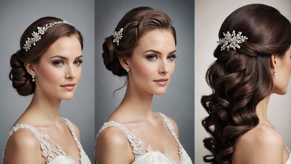 Inspiration coiffures de mariage : styles classiques et modernes